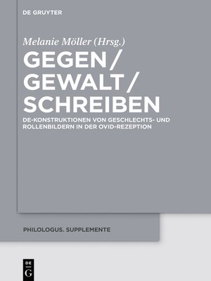 cover image of Gegen / Gewalt / Schreiben